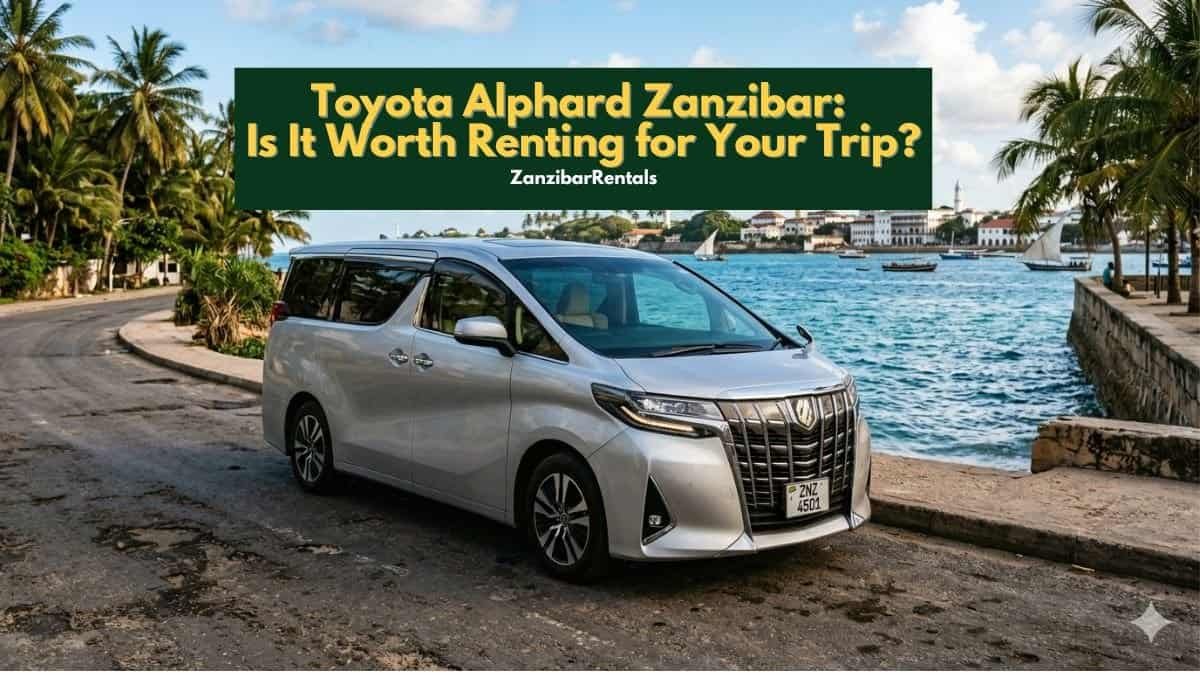 Toyota Alphard Zanzibar: Is It Worth Renting for Your Trip?