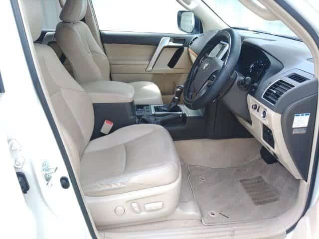 image of prado driver's seat