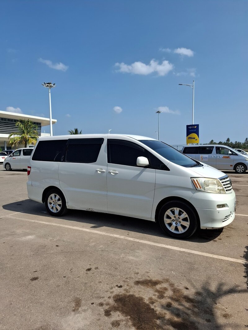 Toyota Alphard 7-seater rental Zanzibar