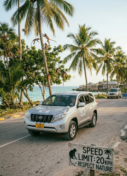 Toyota Prado available for long term car rental in Zanzibar