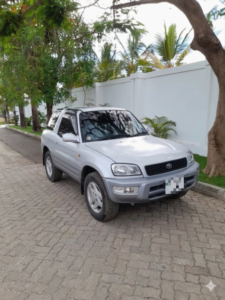 Toyota RAV4 3-door self drive rental Zanzibar